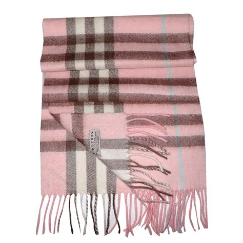 burberry pink scarf cashmere|burberry schals damen.